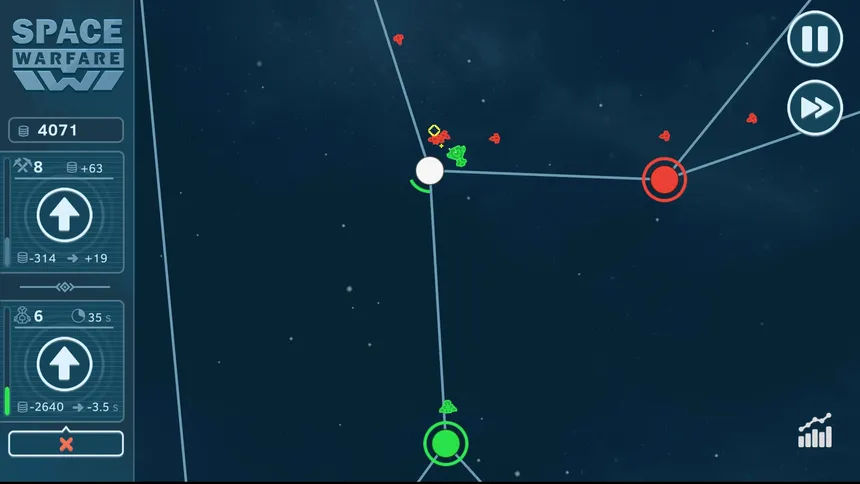 Скриншот 3 к игре Space Warfare