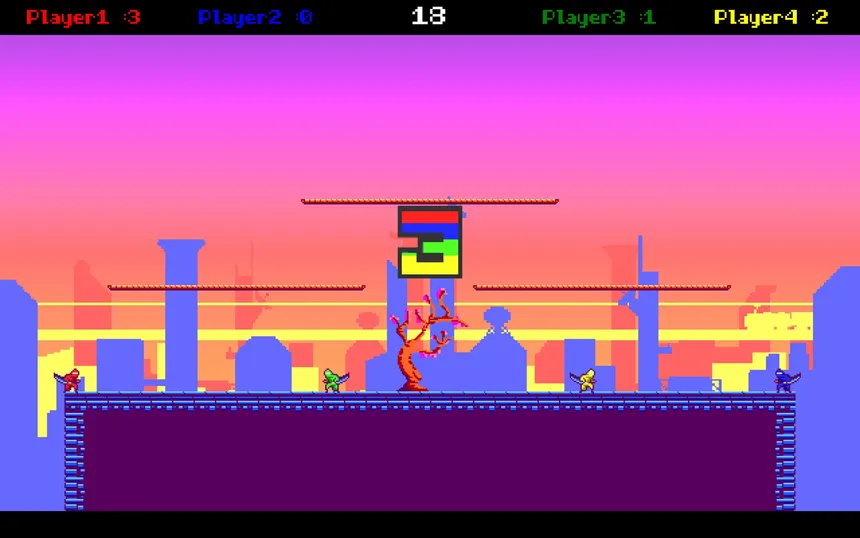 Скриншот 2 к игре Neon Slashers