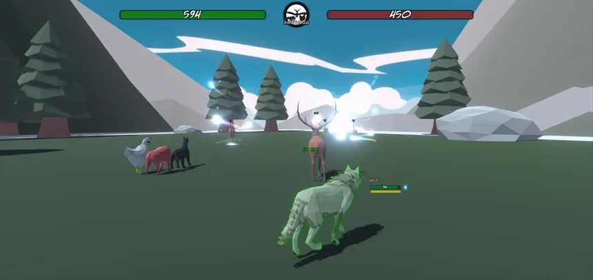 Скриншот 8 к игре Animal Fight Club