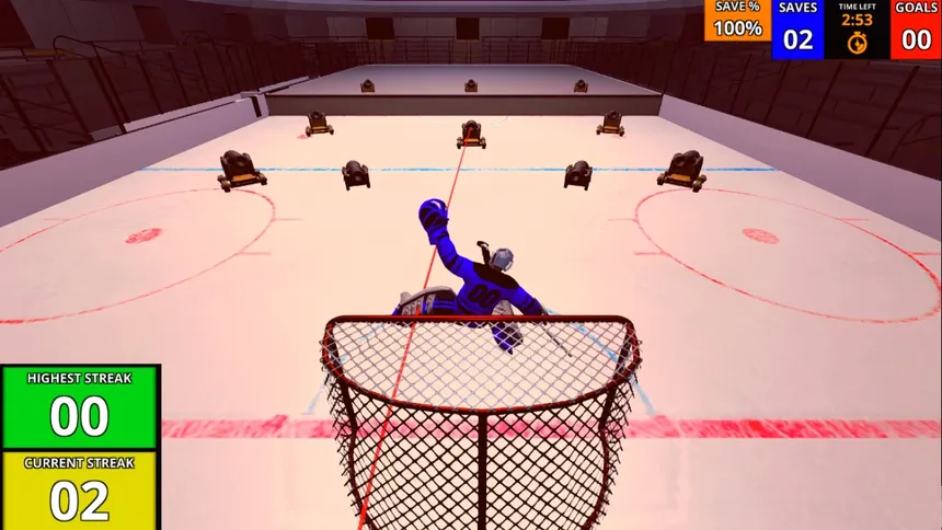 Скриншот 1 к игре Hockey Camp - Goaltender