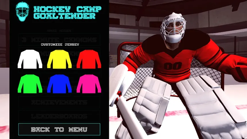 Скриншот 2 к игре Hockey Camp - Goaltender