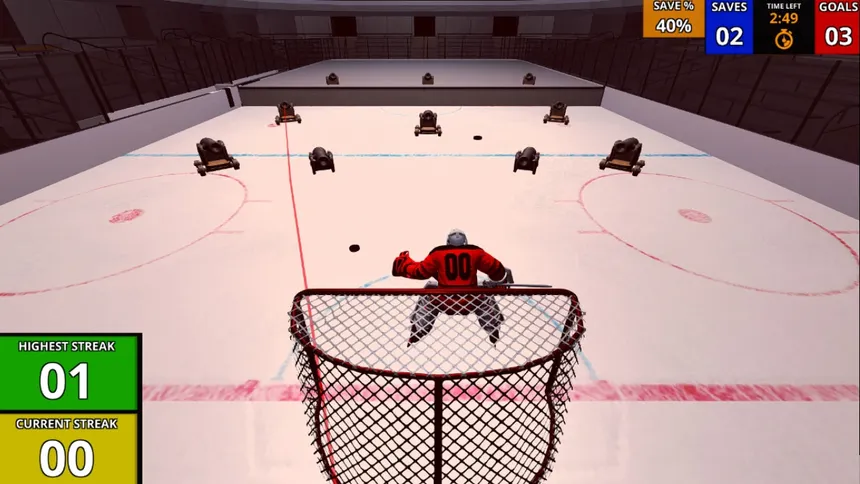 Скриншот 5 к игре Hockey Camp - Goaltender