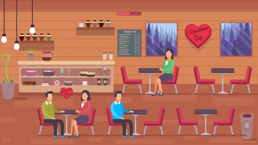 Скриншот 2 к игре Valentines Cafe