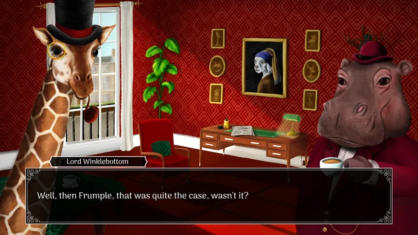 Скриншот 1 к игре Lord Winklebottom Investigates