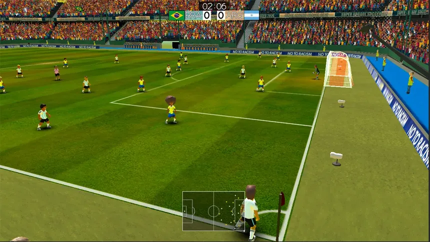 Скриншот 2 к игре Super Arcade Soccer