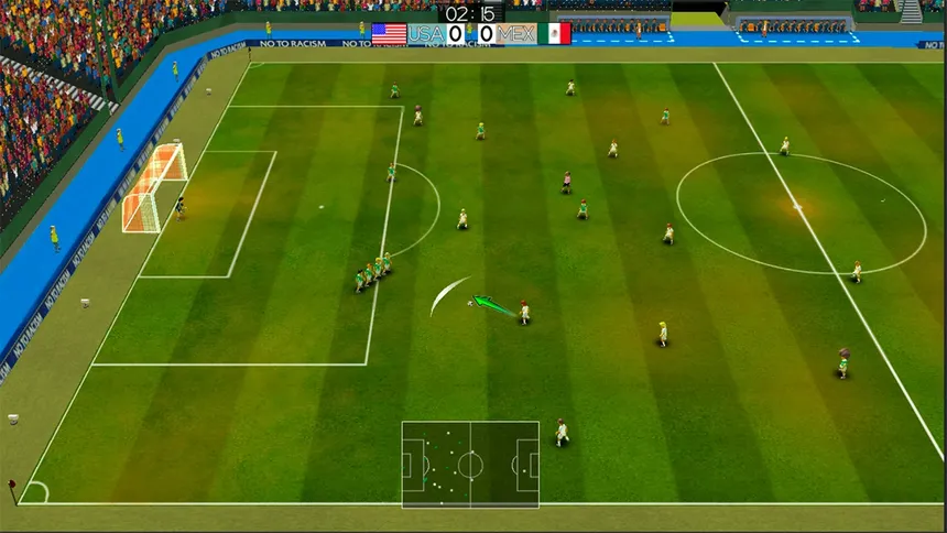 Скриншот 3 к игре Super Arcade Soccer