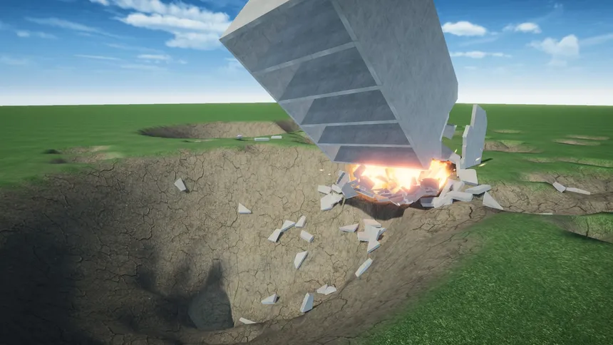 Скриншот 2 к игре Destructive Physics - Destruction Simulator