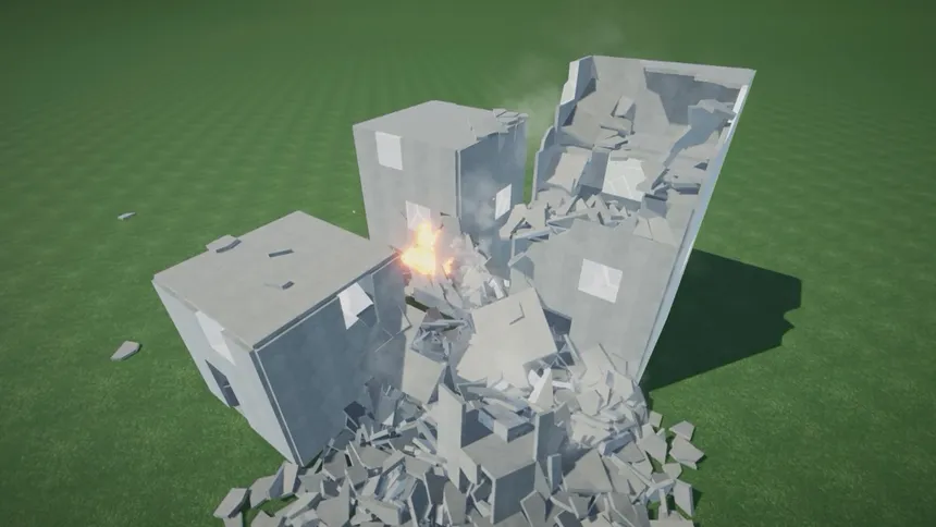 Скриншот 3 к игре Destructive Physics - Destruction Simulator