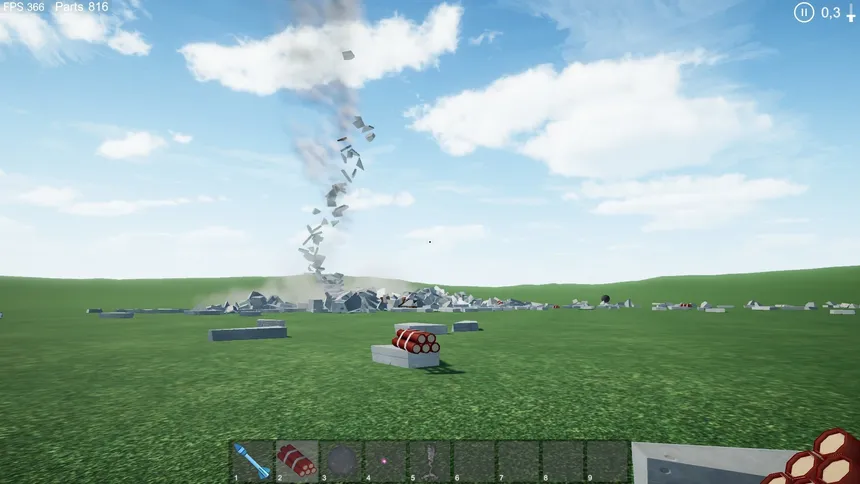 Скриншот 4 к игре Destructive Physics - Destruction Simulator