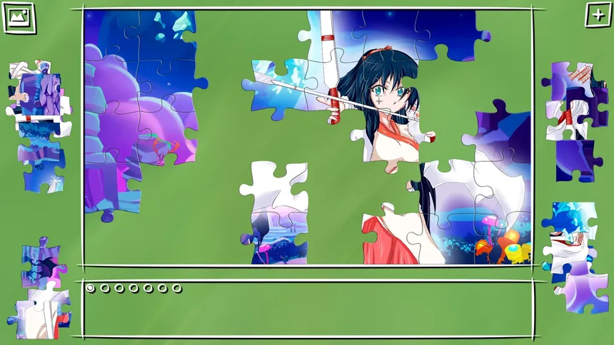 Скриншот 1 к игре Super Jigsaw Puzzle: Anime Reloaded