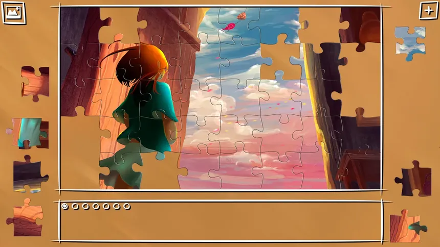 Скриншот 4 к игре Super Jigsaw Puzzle: Anime Reloaded