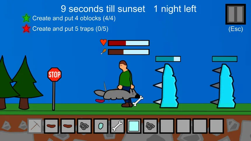 Скриншот 1 к игре Woodcutter Survival
