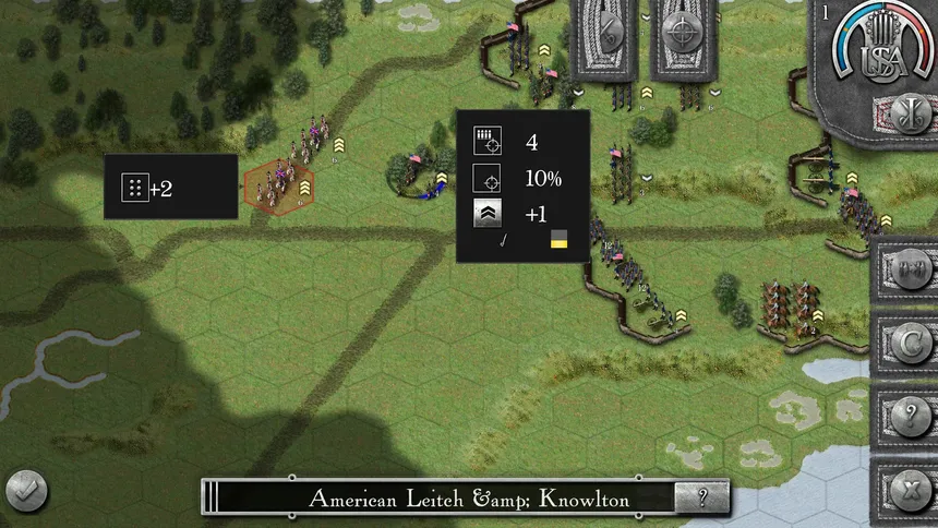 Скриншот 1 к игре Rebels &amp; Redcoats