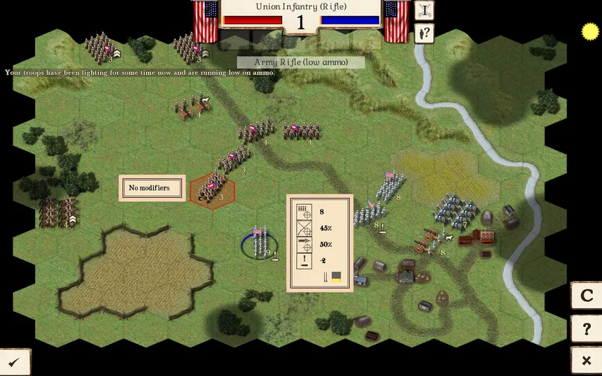 Скриншот 2 к игре Great Battles of the American Civil War