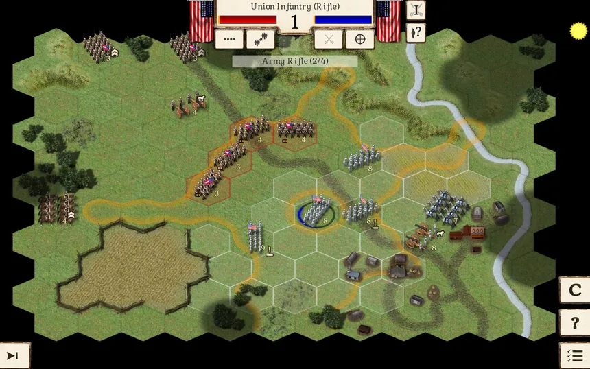 Скриншот 3 к игре Great Battles of the American Civil War