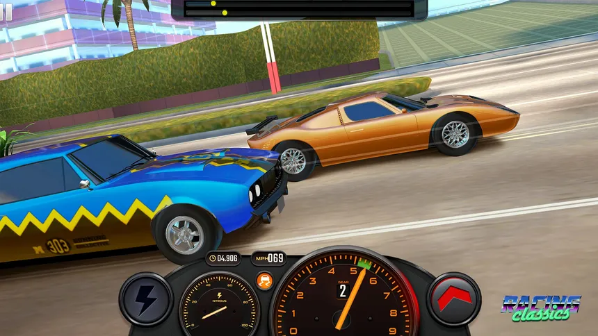 Скриншот 2 к игре Racing Classics: Drag Race Simulator