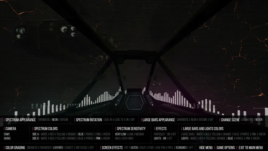 Скриншот 1 к игре Overture Music Visualization