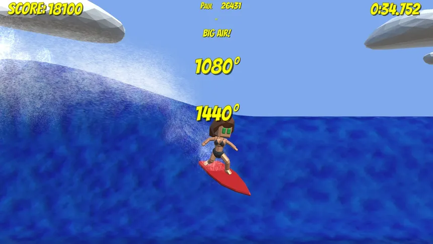 Скриншот 3 к игре Bikini Surfer Girl - Wild Wahine