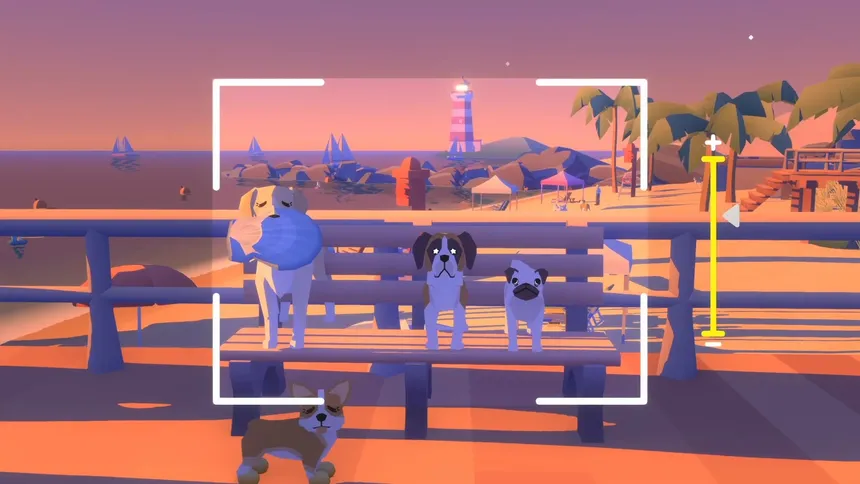 Скриншот 1 к игре Pupperazzi: The Dog Photography Game