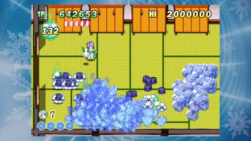 Скриншот 7 к игре Snow Battle Princess SAYUKI | 雪ん娘大旋風