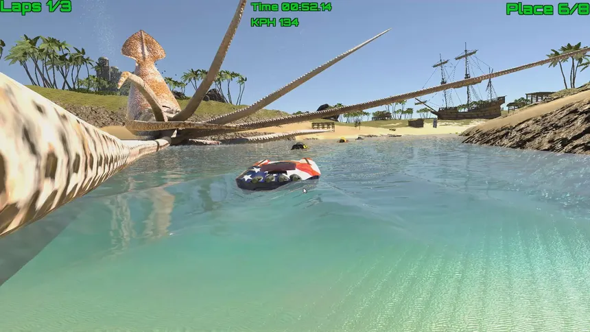 Скриншот 1 к игре Aqua Rally