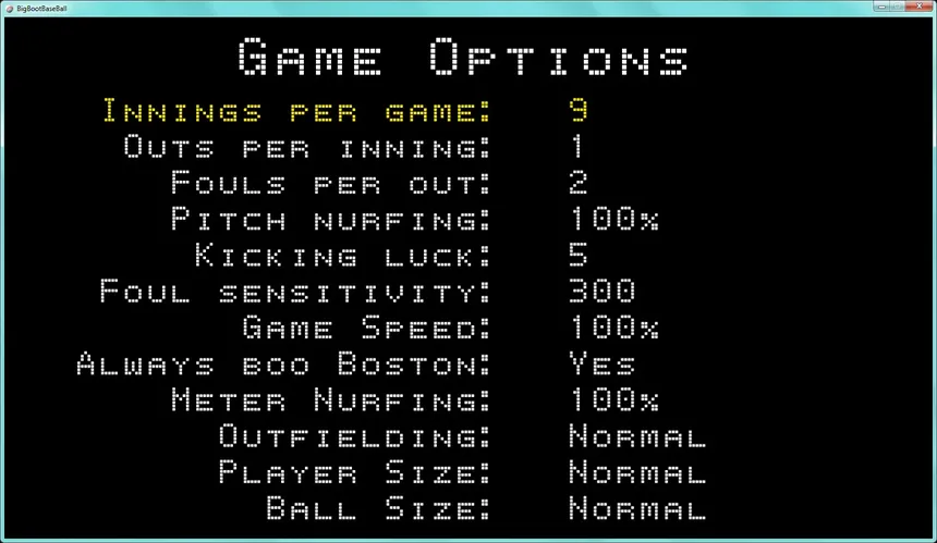 Скриншот 3 к игре Big Boot Baseball