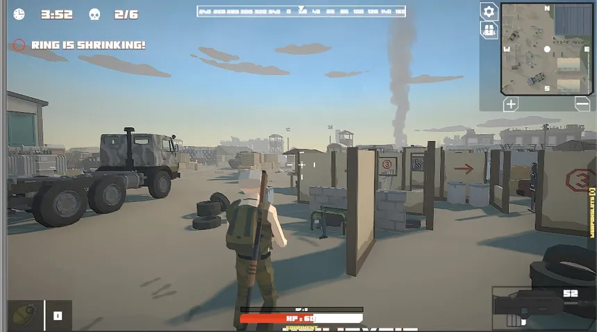 Скриншот 1 к игре Polygon's Royale : Season 1