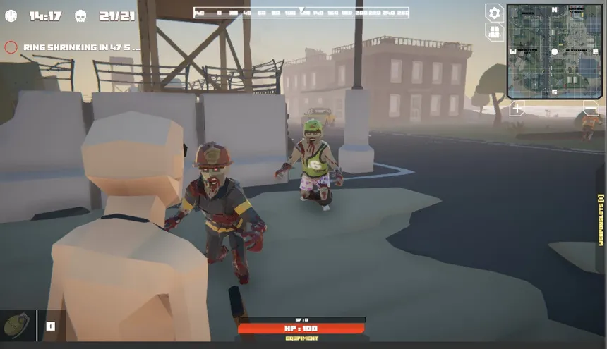 Скриншот 2 к игре Polygon's Royale : Season 1