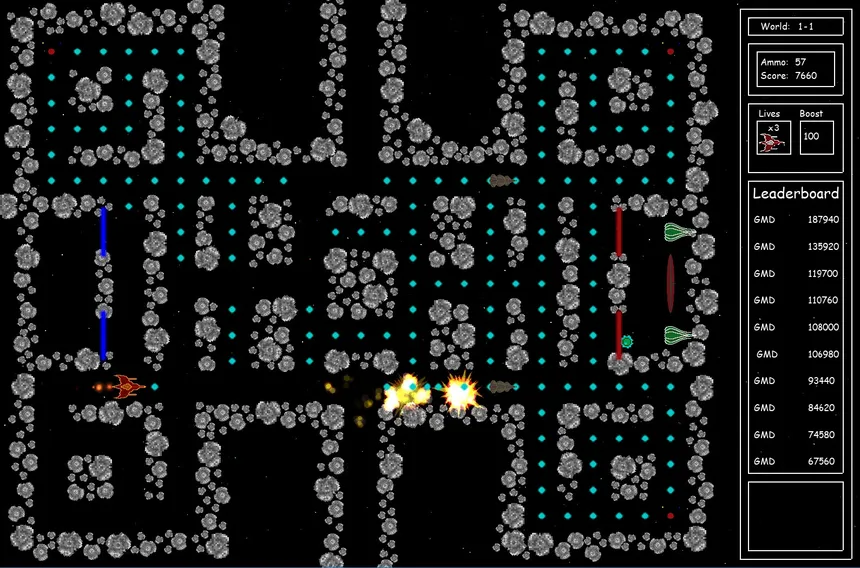 Скриншот 1 к игре Space Bound