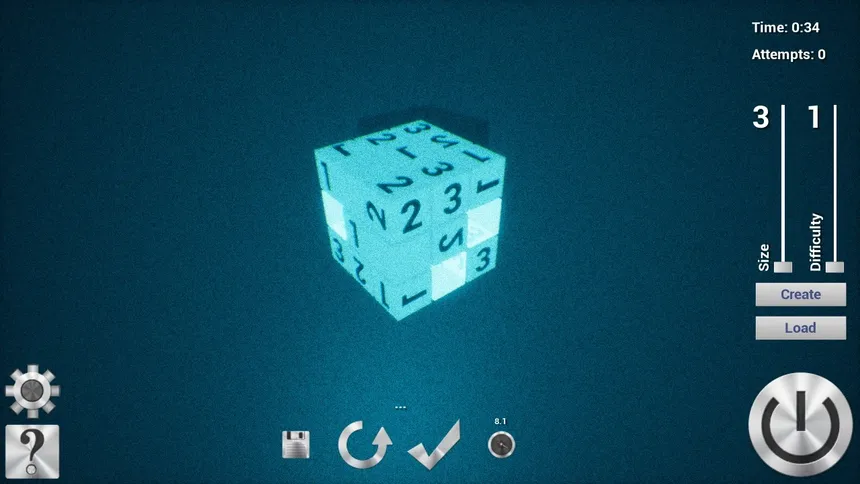 Скриншот 8 к игре Sudoku3D 2: The Cube