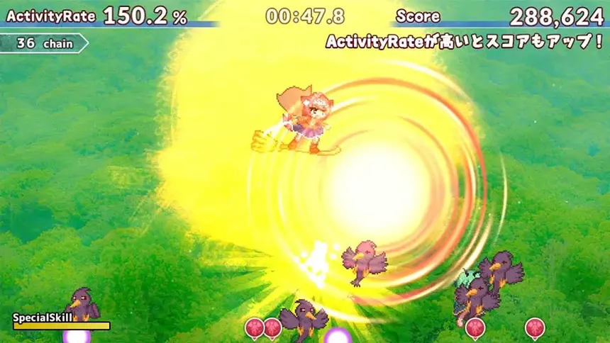 Скриншот 3 к игре The Witchcraft of Skysword - 天翔と剣のウィッチクラフト