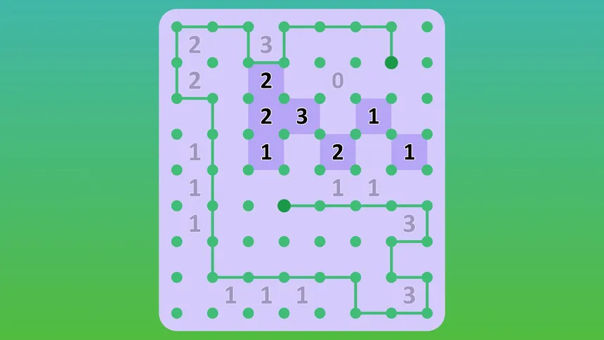 Скриншот 4 к игре Line Loops - Logic Puzzles