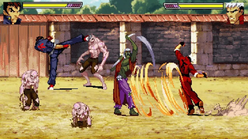 Скриншот 2 к игре Gekido Kintaro's Revenge