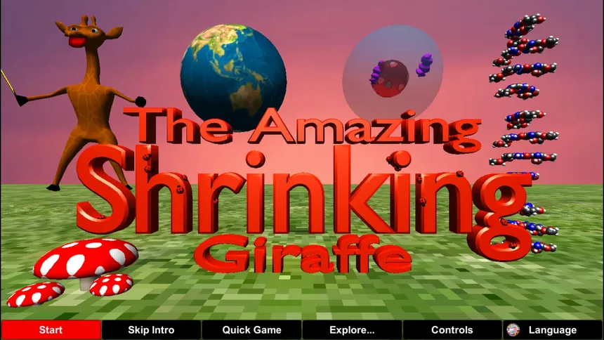 Скриншот 5 к игре The Amazing Shrinking Giraffe