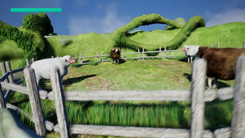Скриншот 1 к игре Sheep Collision