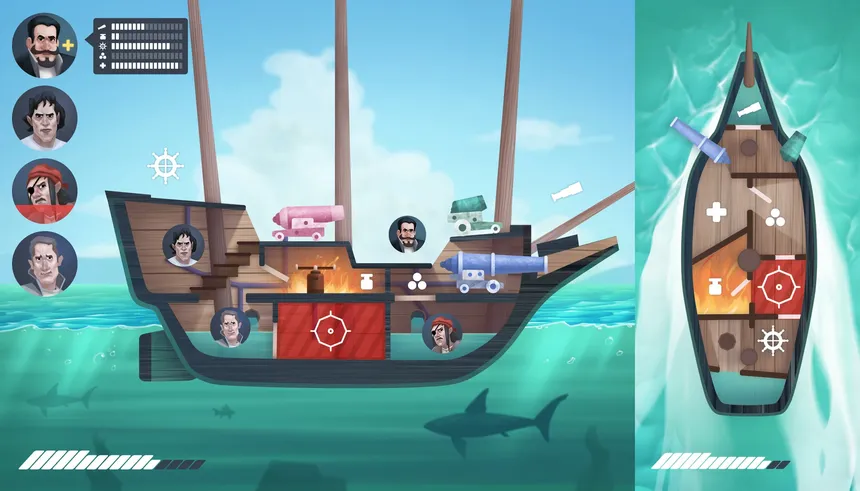Скриншот 1 к игре Cannon Fire: Bloody Sea