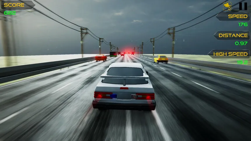 Скриншот 2 к игре Extreme Racing on Highway
