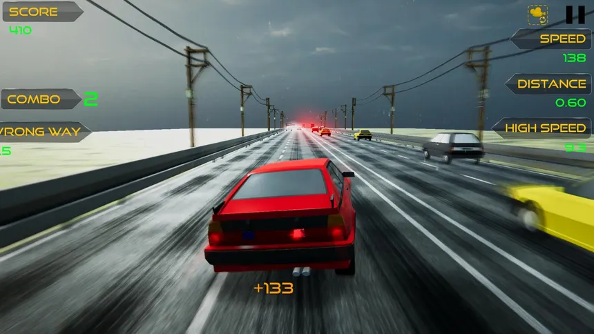 Скриншот 3 к игре Extreme Racing on Highway