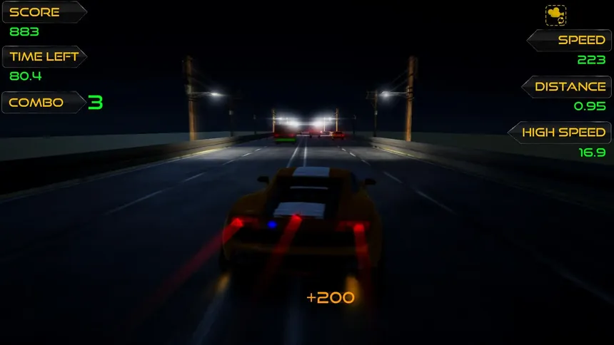 Скриншот 7 к игре Extreme Racing on Highway