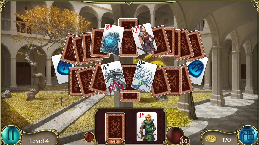 Скриншот 4 к игре The Far Kingdoms: Awakening Solitaire