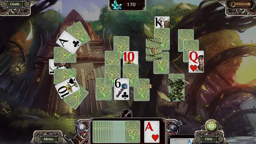 Скриншот 1 к игре The Far Kingdoms: Sacred Grove Solitaire