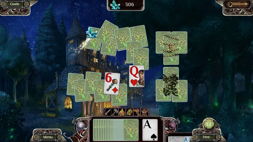 Скриншот 2 к игре The Far Kingdoms: Sacred Grove Solitaire