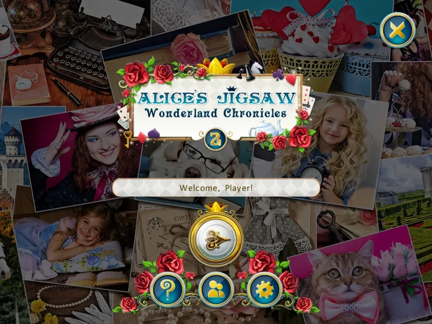 Скриншот 1 к игре Alice's Jigsaw. Wonderland Chronicles 2