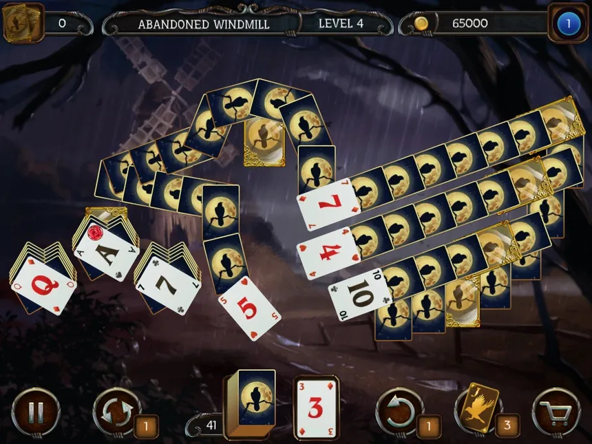 Скриншот 4 к игре Mystery Solitaire The Black Raven