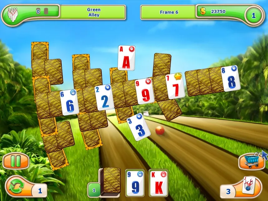 Скриншот 2 к игре Strike Solitaire