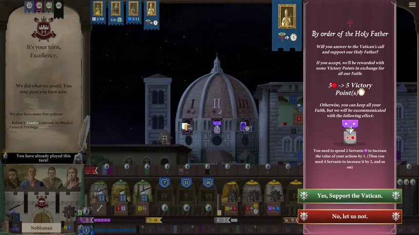 Скриншот 4 к игре Lorenzo il Magnifico