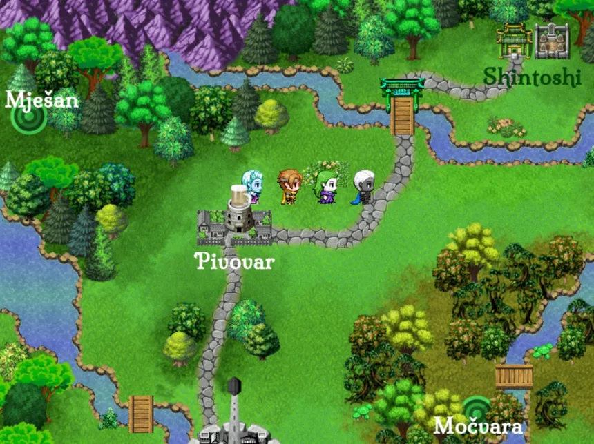 Скриншот 1 к игре Tales of Nebezem RPG: Red Peril