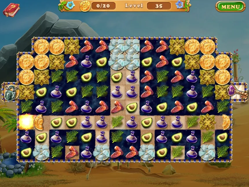 Скриншот 8 к игре Laruaville 7 - Match 3 Adventure