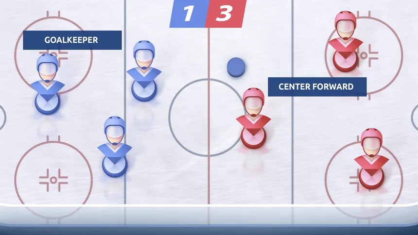 Скриншот 1 к игре Hockey: Strategy Of Success
