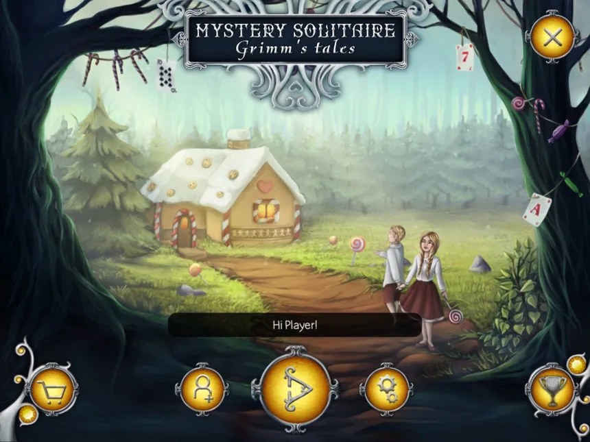 Скриншот 1 к игре Mystery Solitaire Grimm's Tales